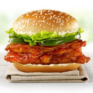 Burger Gà Quay Flava