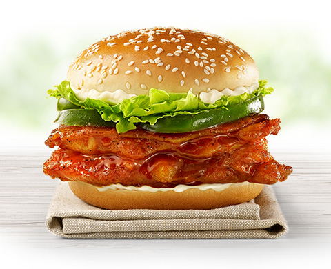 Burger Gà Quay Flava